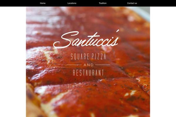 santuccis.com site used Pizza