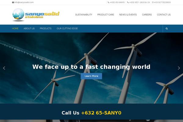 Dynamik Gen theme site design template sample