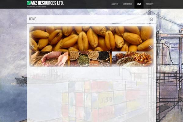 Lensa theme site design template sample
