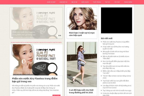 Flatsome theme site design template sample