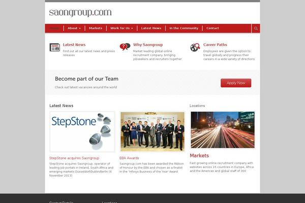 Modernize V3.00 theme site design template sample