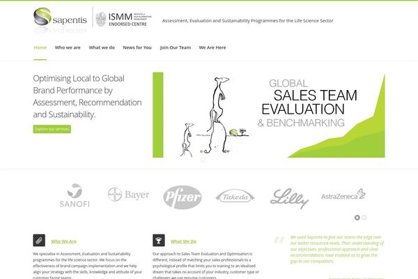 Minicorp theme site design template sample