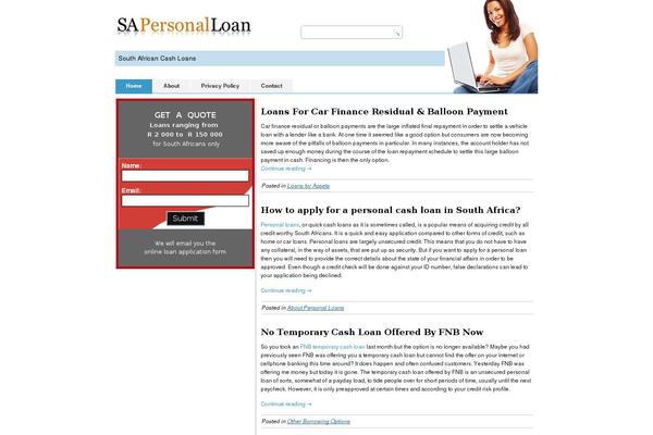 sapersonalloan.com site used Sapersloan_v21