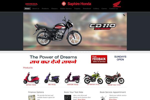 Promotion theme site design template sample