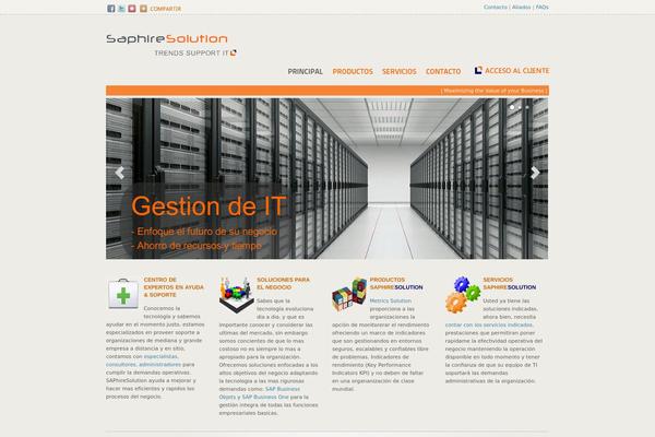 Unite theme site design template sample