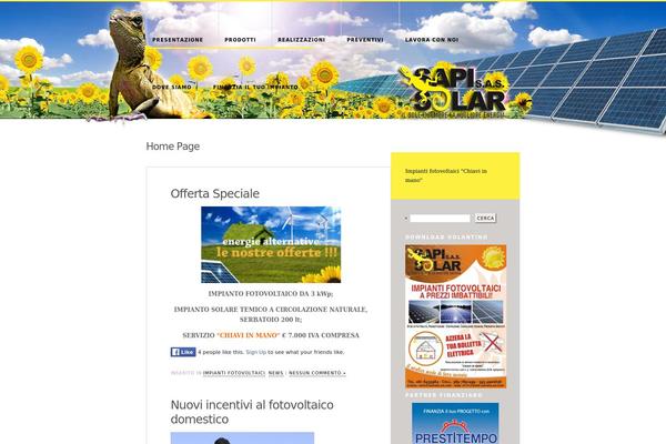Modern theme site design template sample