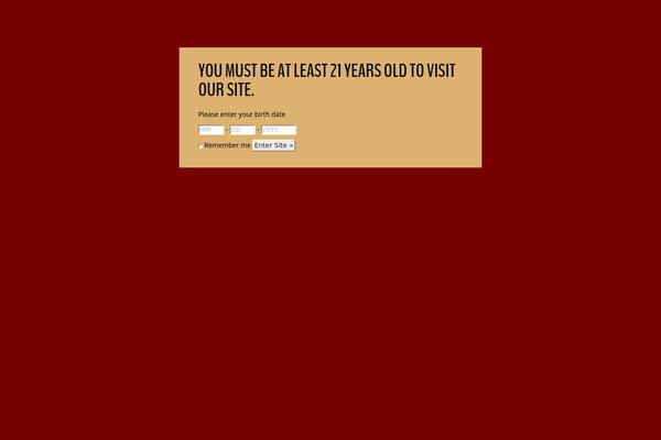Growler theme site design template sample