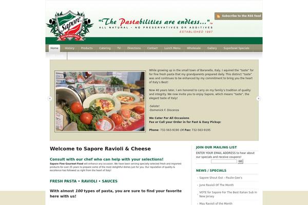 The Station theme site design template sample