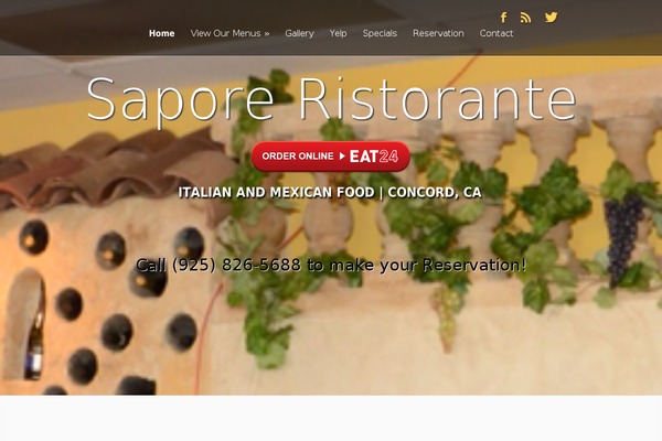 saporeristorante.net site used Sapore