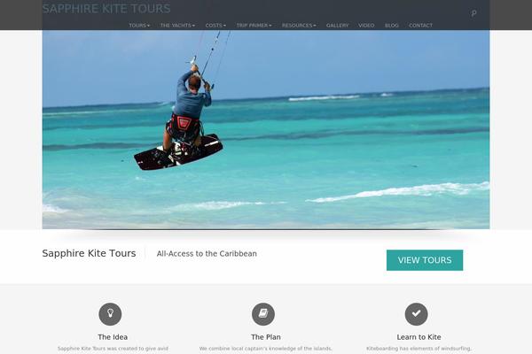 Trek theme site design template sample