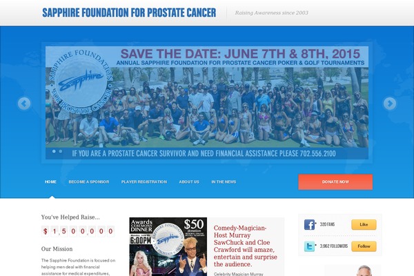 sapphireprostatefoundation.org site used Aid