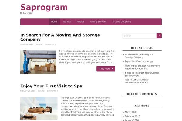 Basic theme site design template sample