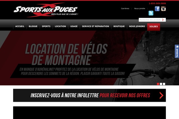 sapstjean.com site used Sportsauxpuces
