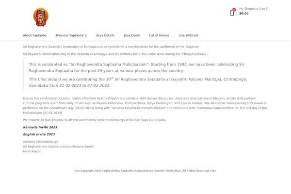 GreenMart theme site design template sample