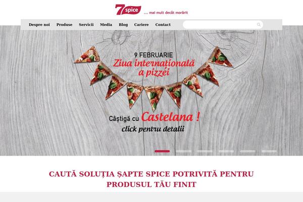 Fabrique theme site design template sample