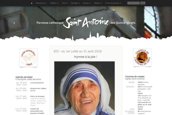 Nativechurch-child theme site design template sample