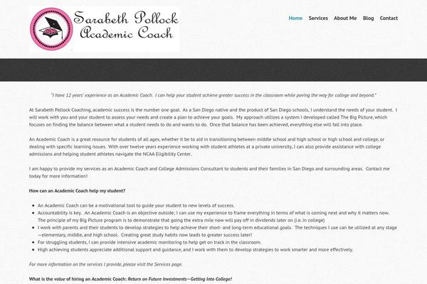 Quark theme site design template sample