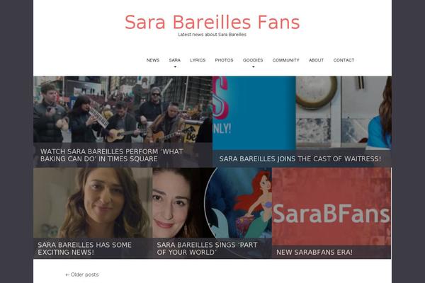 Matheson theme site design template sample