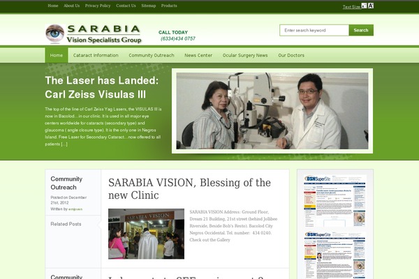 sarabiavision.com site used Open Air