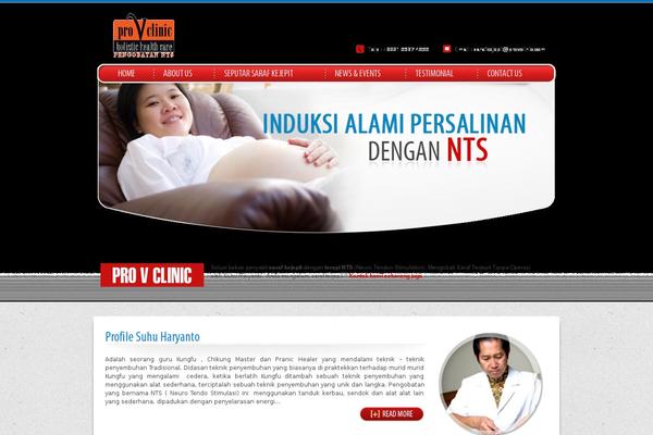 Site using Vslider plugin