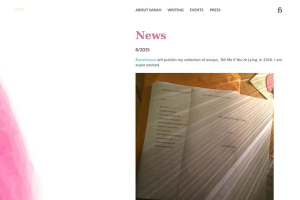 Bushwick theme site design template sample