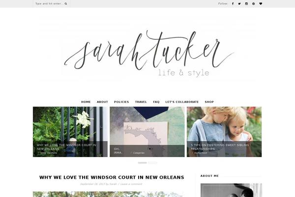 Primrose theme site design template sample