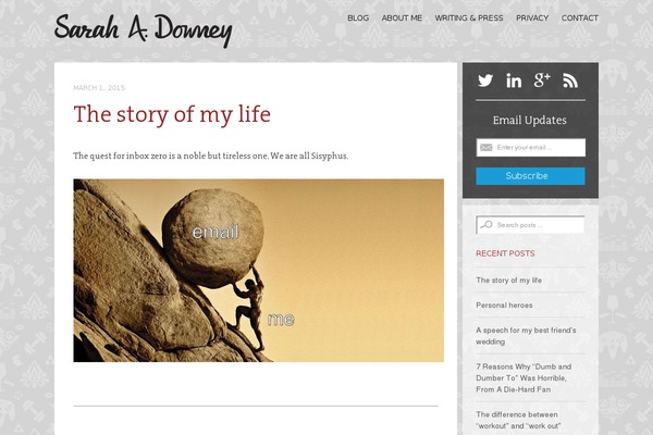 Building blocks theme site design template sample