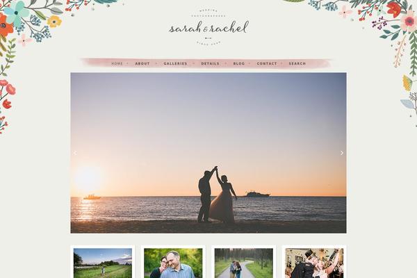 sarahandrachel.com site used Sarahrachel