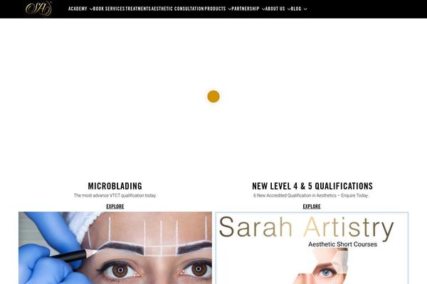 Site using Salon-booking-system plugin