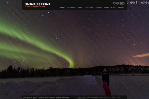 Fullscene theme site design template sample