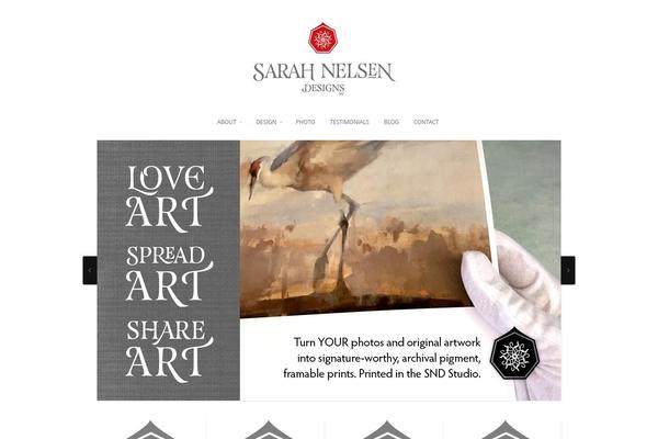 Portfolio theme site design template sample