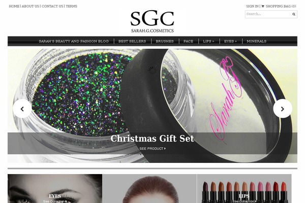 Opulence theme site design template sample