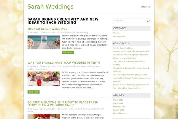 sarahgrusweddings.com site used NatureSpace