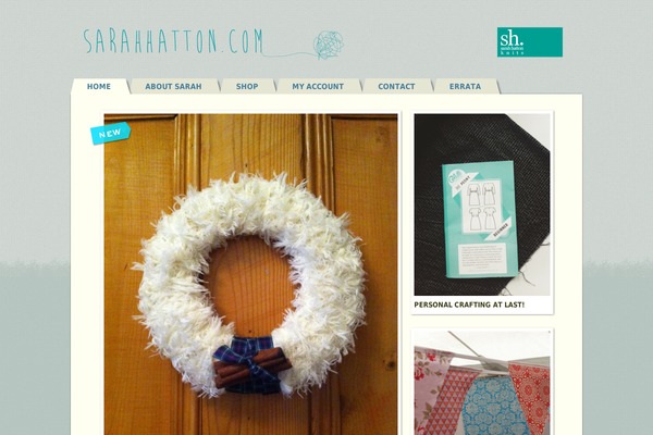 Handmade theme site design template sample