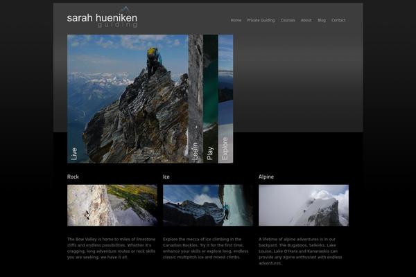 sarahhueniken.com site used Studiobox