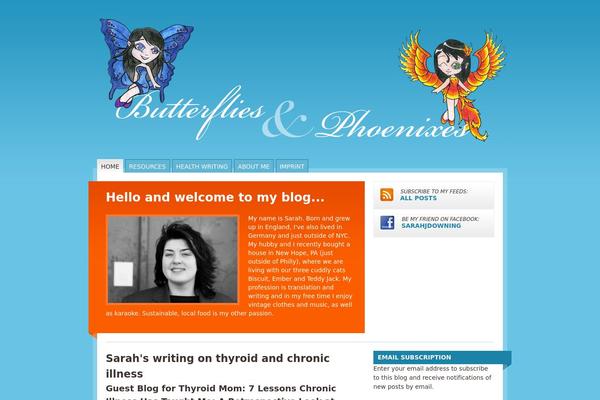 Mainstream theme site design template sample