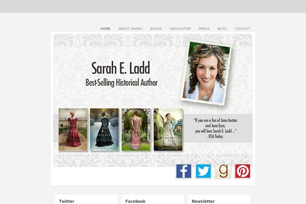 Site using MyBookTable Bookstore by Author Media plugin