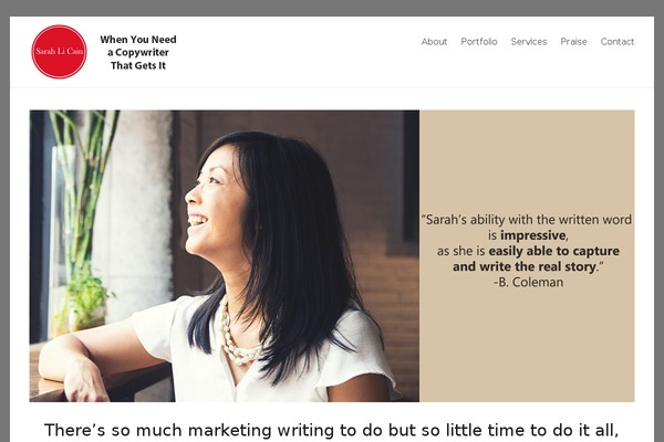 Site using BNE Testimonials plugin