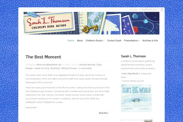 Chameleon theme site design template sample