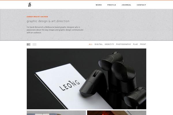 Daisho theme site design template sample