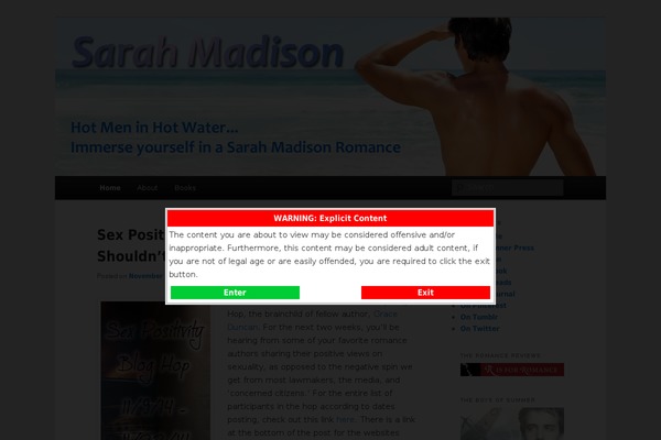 Site using Content Warning plugin