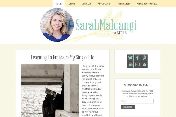 Jane theme site design template sample