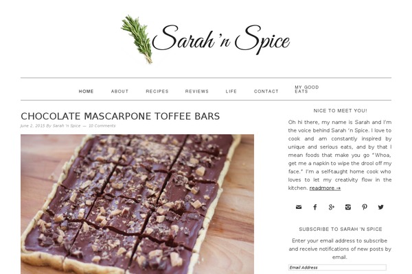 Foodie Pro theme site design template sample