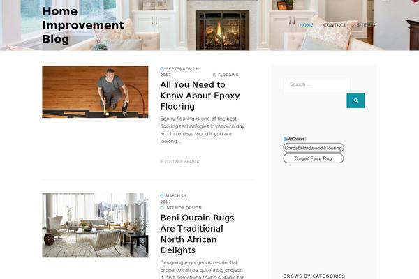 Cell theme site design template sample
