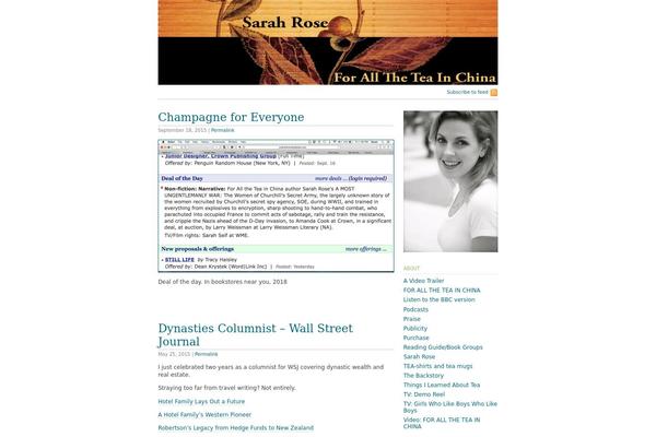 Tarski theme site design template sample