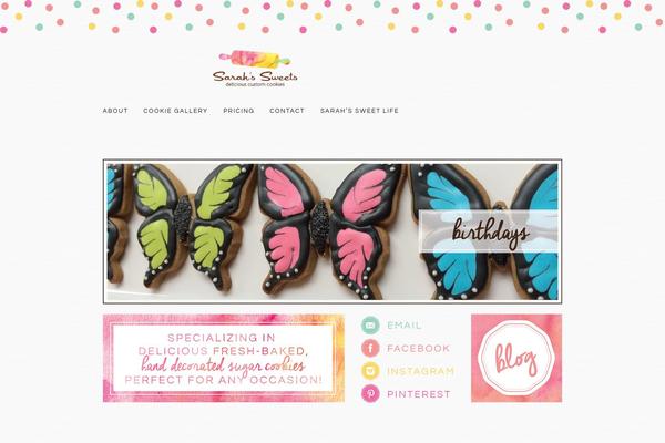 Make theme site design template sample