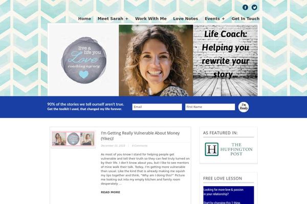 Aries theme site design template sample