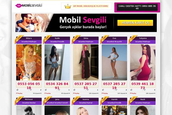 sarajmercer.com site used Arkadas