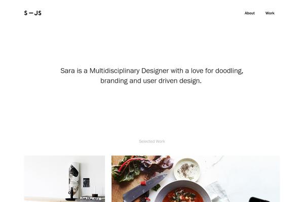 Semplice website example screenshot