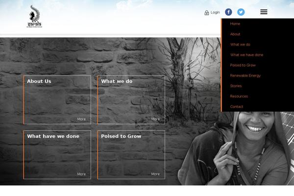Patricia theme site design template sample